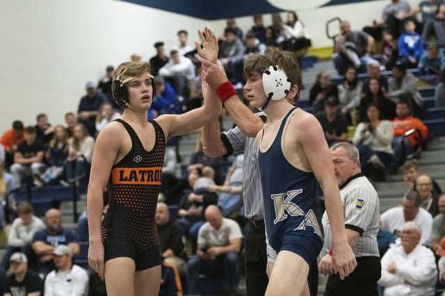 Latrobe gets lift from freshmen wrestlers