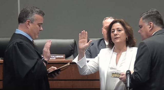 Calabrese sworn in as mayor of Penn Hills