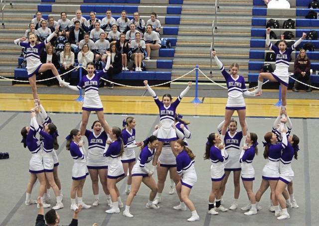 Baldwin competitive cheer squad reaches championship goal