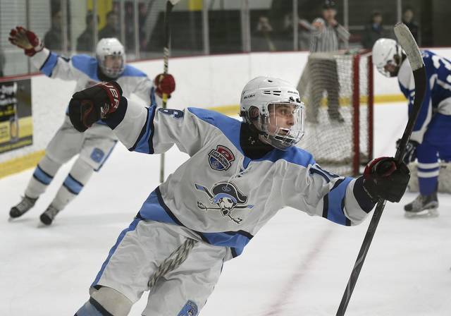Burrell standout Stewart surprises with return to varsity hockey team