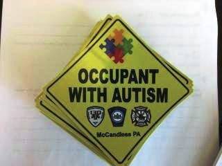 Autism ‘sticker’ program launched in McCandless to alert first responders