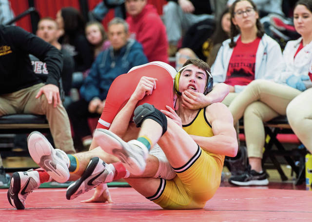 Led by champ Sam Hillegas, North Hills wrestlers have strong showing at county tournament
