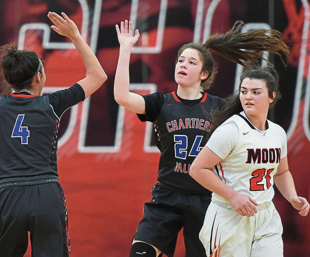Chartiers Valley girls basketball player Aislin Malcolm shows poise beyond years