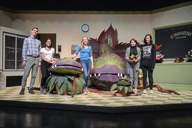 Shady Side Academy’s ‘Little Shop of Horrors’ plant puppets on display at O’Reilly Theater