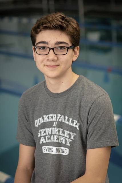 Quaker Valley freshman swimmer Alex Wagner having breakthrough season