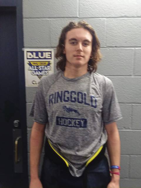 Ringgold’s Budjos nets hat trick to lead Team Blue to victory in PIHL Class B All-Star Game