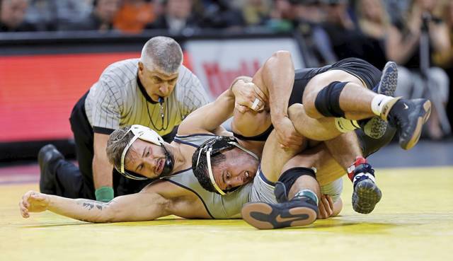 Westmoreland campus clippings: Franklin Regional grad Kemerer gets huge win for Iowa wrestling