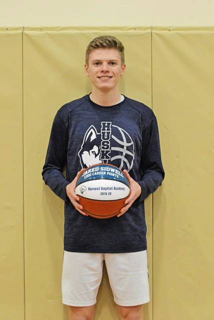 Harvest Baptist’s Sidwell reaches 1,000-point milestone