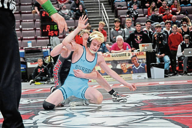 PIAA team wrestling tournament:
Slow start costs Burrell in quarterfinals