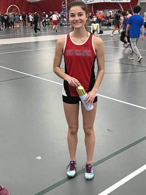 Fox Chapel indoor track team hoping to peak for big meets
