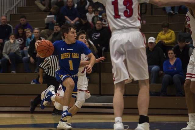 Derry boys basketball deals with loss, focuses on playoffs