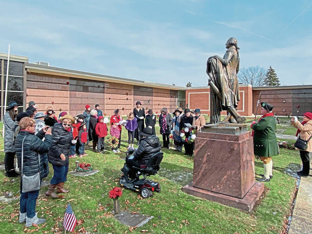 Local Daughters of American Revolution chapter responds to international ‘challenge’ to honor first U.S. president