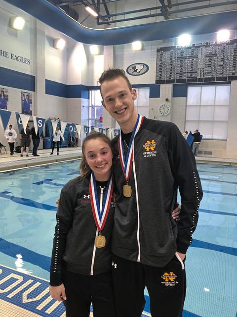 North Catholic sweeps WPIAL Class AA diving championships
