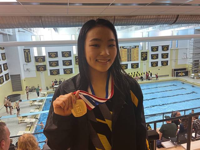 North Allegheny girls, Fox Chapel’s Manelis dominate at WPIAL diving championships