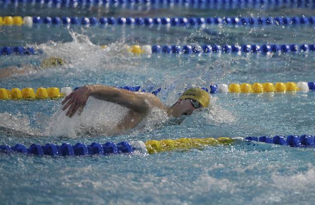 Deer Lakes swimmers take second, third in hotly contested 200 free at WPIAL meet