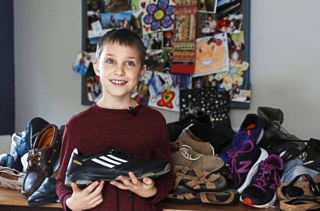 McCandless boy seeking donations for shoe drive to help needy families