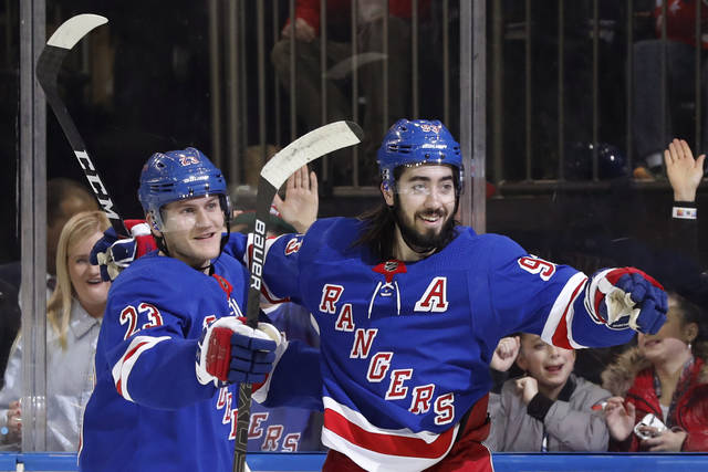 ESPN Stats & Info] Mika Zibanejad has scored for the 4th straight