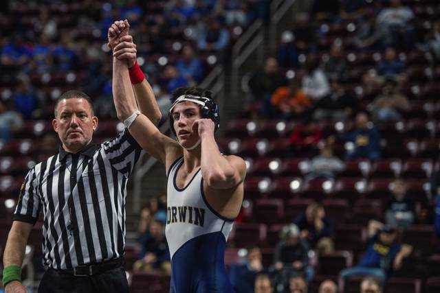 Latrobe’s Kilkeary making big noise at PIAA Class AAA wrestling championships