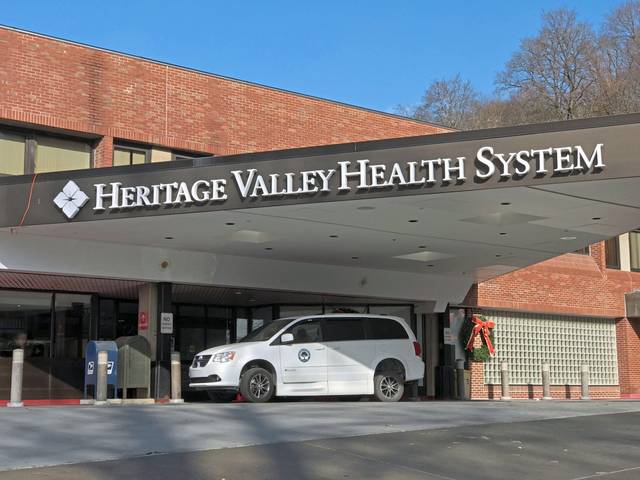 Heritage Valley offers coronavirus testing