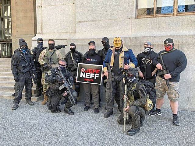 Sewickley borough president gets heat for photo with alleged militia group