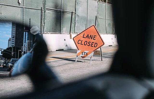 Section of McKnight Road in Ross down to single lane for pavement repairs