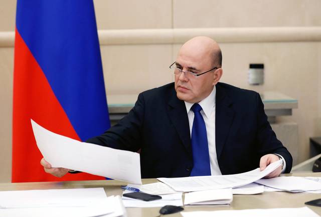 Russian prime minister says he tested positive for coronavirus