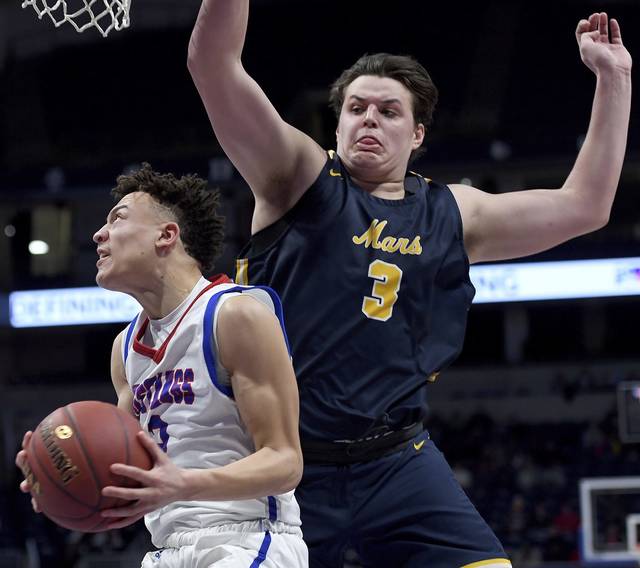 Mars’ Michael Carmody, Laurel Highlands’ Rodney Gallagher earn all-state honors in Class 5A boys basketball