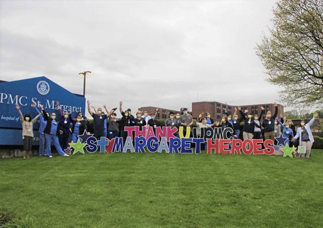 St. Margaret Foundation honors frontline workers with sign