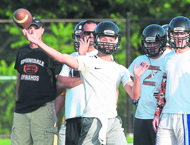 Springdale quarterback Ausk returns from collarbone injury bigger and better