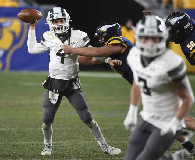 Trib HSSN boys athlete of the year: Pine-Richland’s Spencer transforms from star QB to champion wrestler