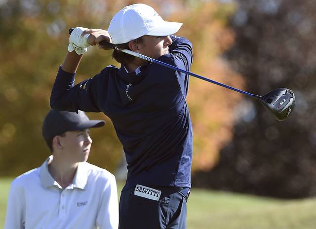 Oakmont’s Rocco Salvitti tied for lead at state junior championship