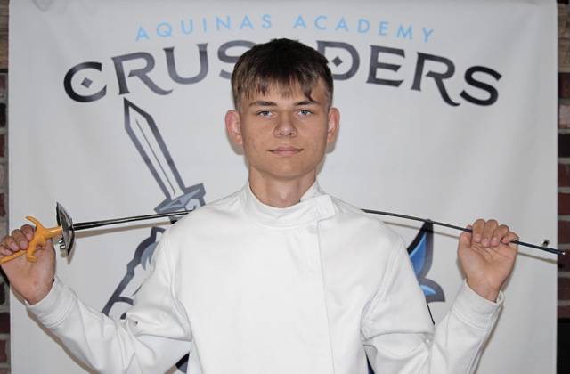 Aquinas Academy fencer Sam Everson wins Western Pennsylvania Positive Athlete award