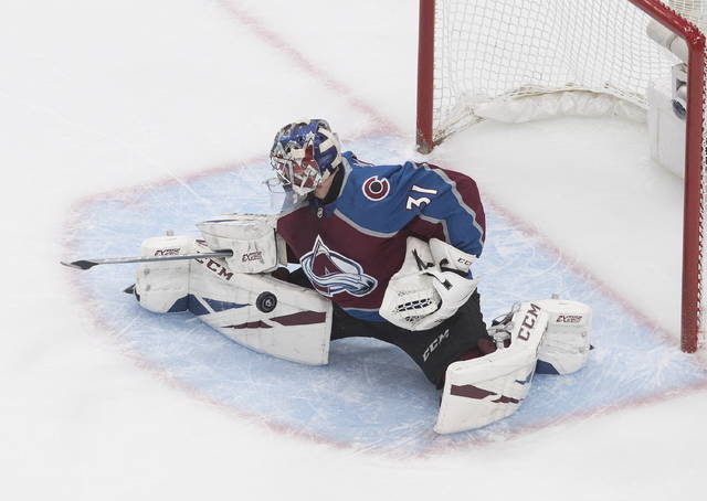 Tuch scores in OT, Knights beat Avs 4-3, earn top seed