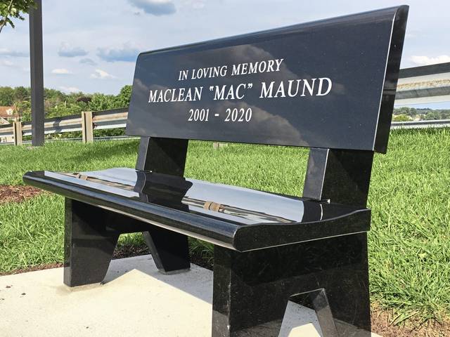Memorial bench honors late Penn-Trafford pitcher