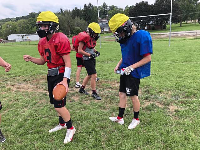 New technology makes for efficient high school football practices