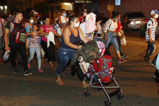 Hundreds of Honduran migrants set out for U.S. amid pandemic