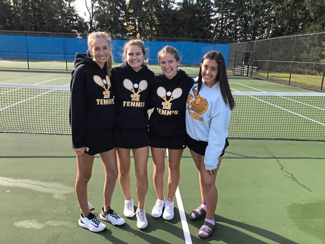 Thomas Jefferson girls tennis players look forward to future of program