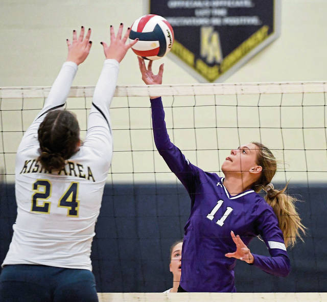 Plum girls volleyball claims 16th section title in program history