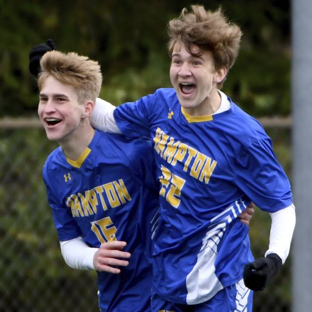 No. 8 Hampton tops Kiski Area to advance to WPIAL boys soccer quarterfinals
