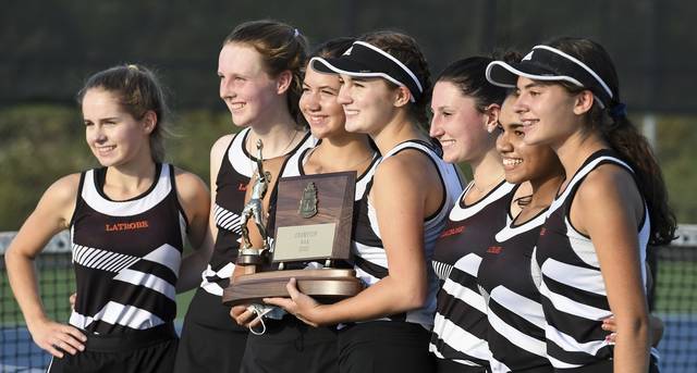 Latrobe girls tennis savors historic run to state finals