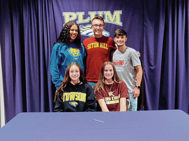 Plum athletes ready to take next step in athletic careers