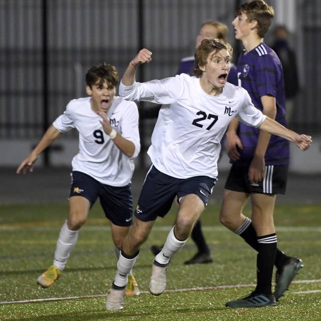 Second-half rally lifts unbeaten Mars boys soccer to program’s first state title