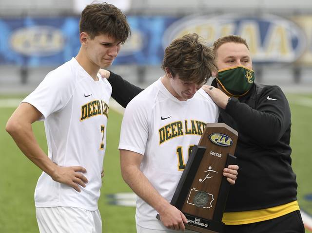 Lewisburg too much for Deer Lakes boys soccer in state title game