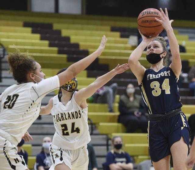 Freeport girls basketball defeats section foe Highlands