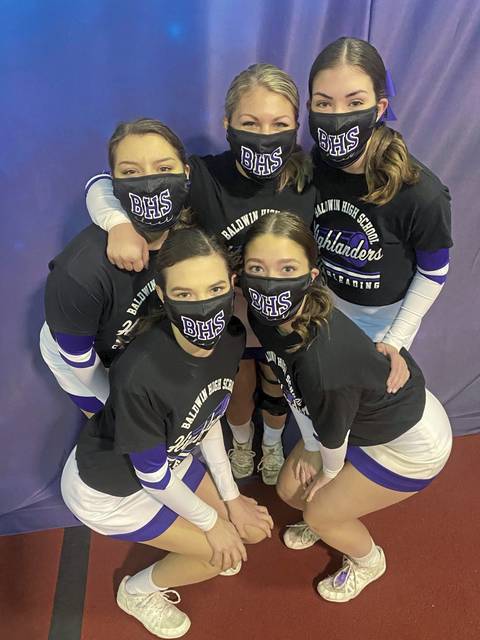 Baldwin competitive cheer squad pivots to virtual routine, makes nationals