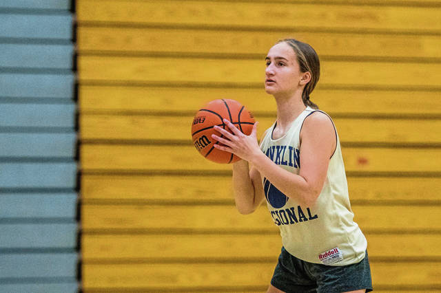 Franklin Regional’s Brush happy to continue basketball career