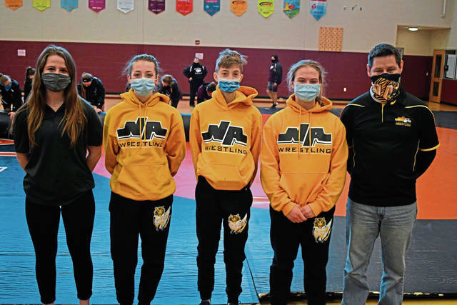 Trio of female wrestlers make history at North Allegheny