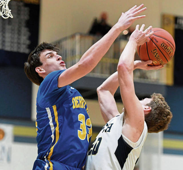 Derry boys basketball shooting for 1st playoff win in program history