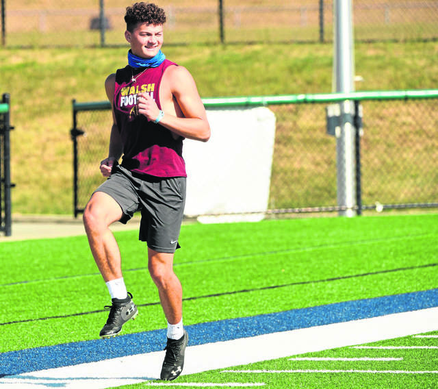 After battling cancer, Freeport’s Garrett King eager to get back on field