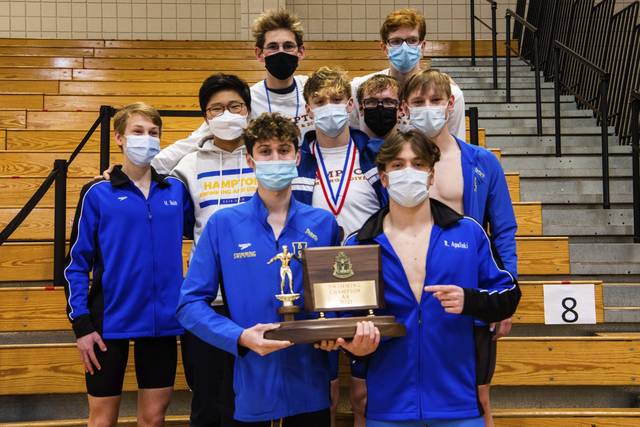 Relay win sparks Hampton boys to 1st WPIAL team swim title since 1999